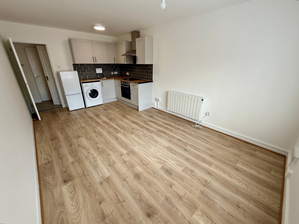 Lot: 148 - FREEHOLD BLOCK OF SIX FLATS FOR INVESTMENT - Flat 40 - Living room/bedroom/kitchen